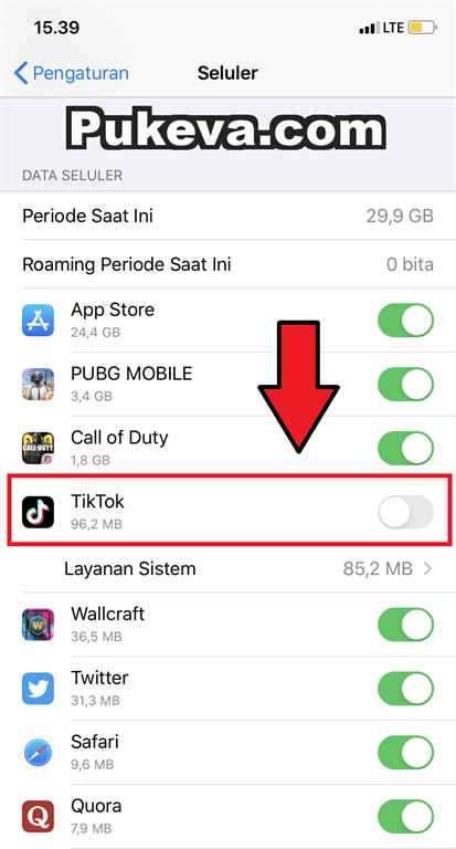 Cara Mematikan Akses Data Seluler Aplikasi Di IPhone Cara Mematikan Akses Data Seluler Aplikasi Di IPhone