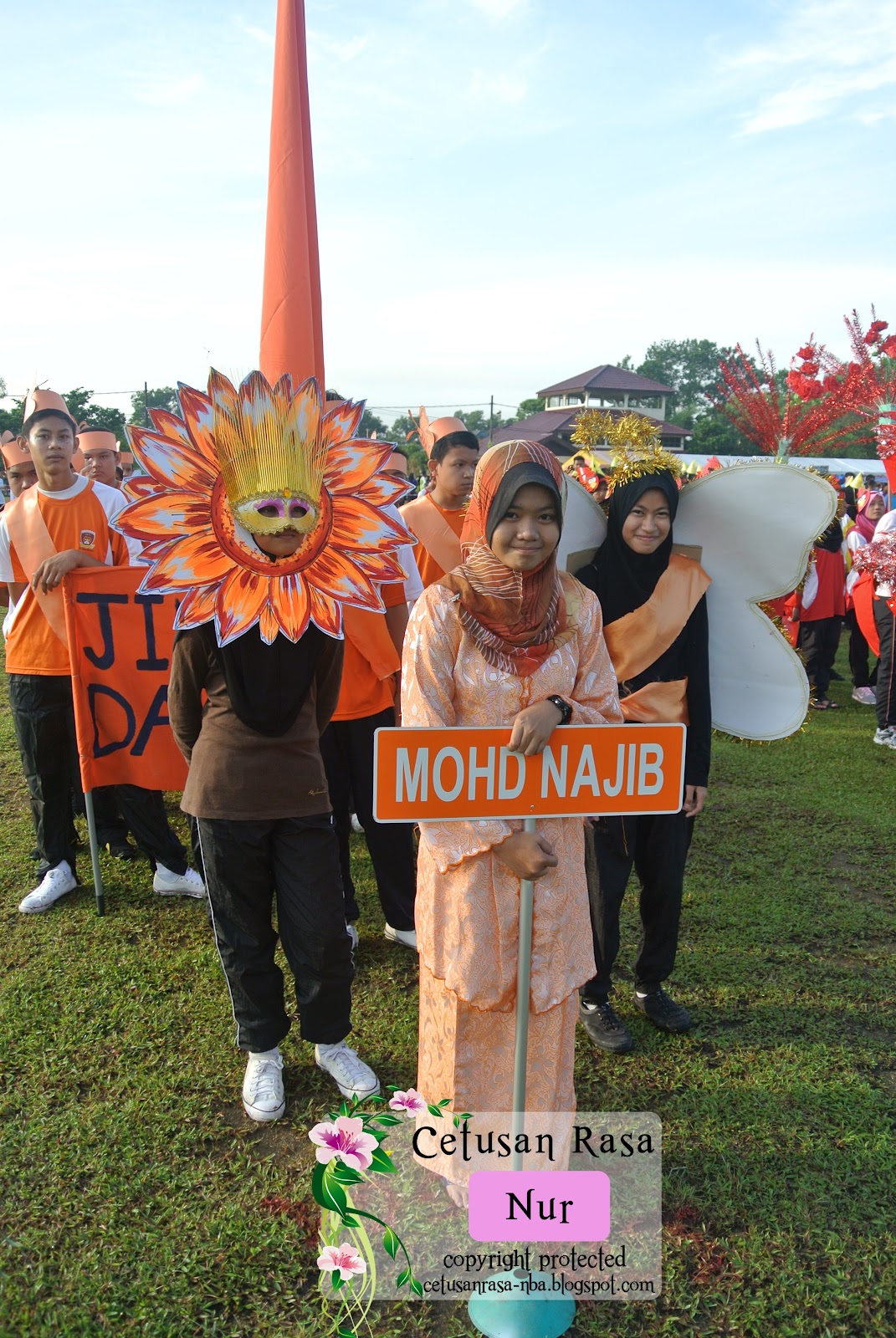 Cetusan Rasa: Kemeriahan Hari Sukan 2012 - Maskot Perbarisan