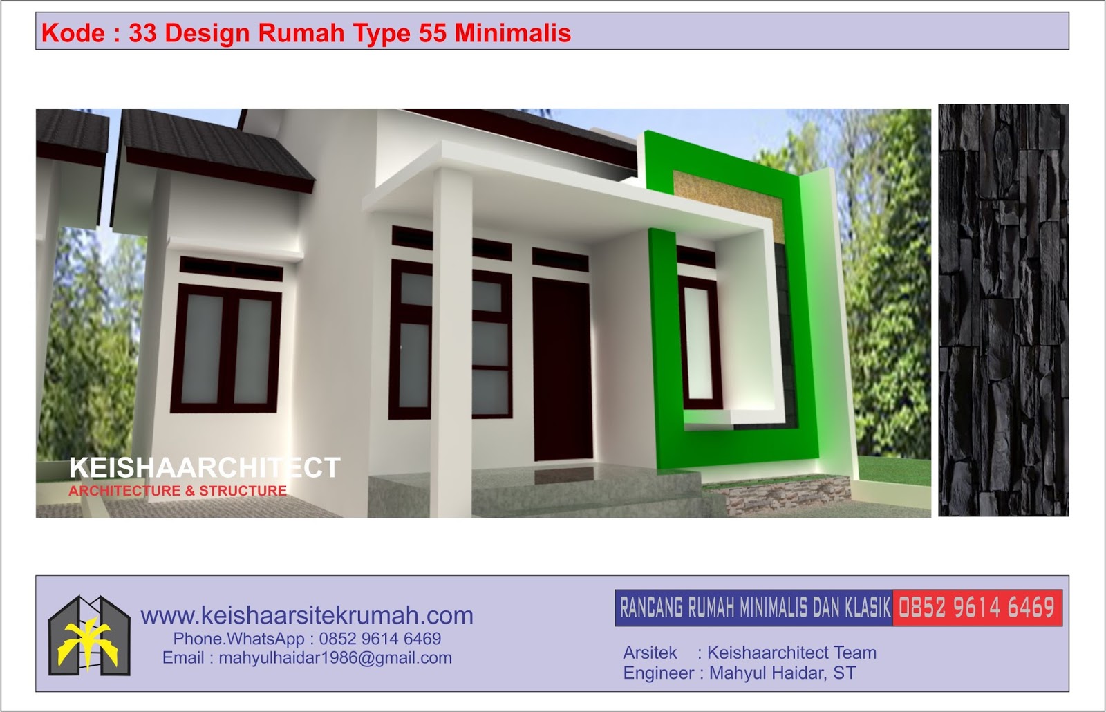 DESAIN RUMAH MINIMALIS DAN KLASIK 2019 WWWKEISHAARSITEKRUMAHCOM