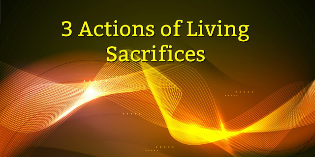 They offered sacrifices in the Old Testament, but New Testament Christians are required to offer a different kind of sacrifice. This 1-minute devotion explains. #BibleLoveNotes #Bible #Devotions