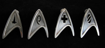 Star Trek Insignia Pins