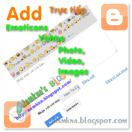 Add Emoticons Yahoo Photo Music Video for Thread Comment