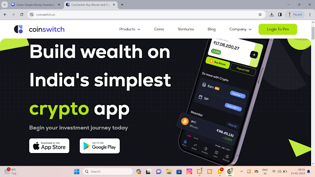 Coinswitch app