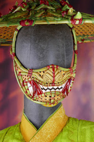 Li movie costume face mask Shang-Chi
