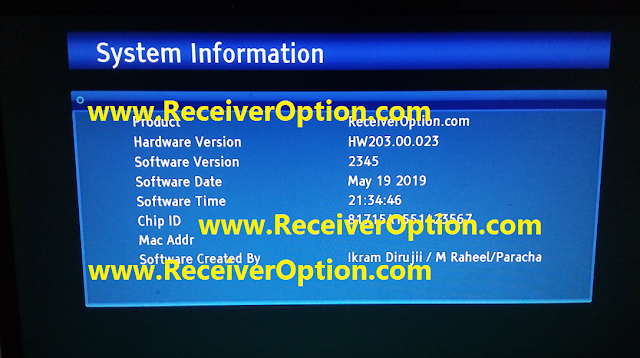 GX6605S HW203.00.023 POWERVU KEY SOFTWARE NEW UPDATE 105E 68E 66E FULL OK