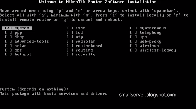 instalasi mikrotik