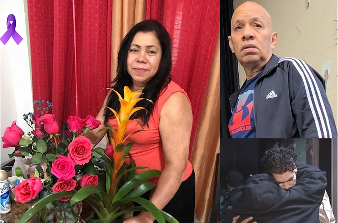 Esposo y familia de dominicana asesinada por bala perdida en Alto Manhattan piden a director de PN pronta captura de fugitivo acusado 