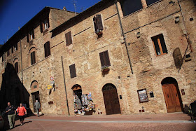 Medieval houses in San Gimignano