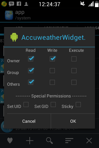 Accu Weather Transparent Odex For All Tipe Samsung 