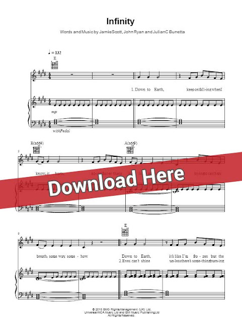 one direction, infinity, sheet music, piano notes, score, chords, download, keyboard, guitar, tabs, klavier, noten