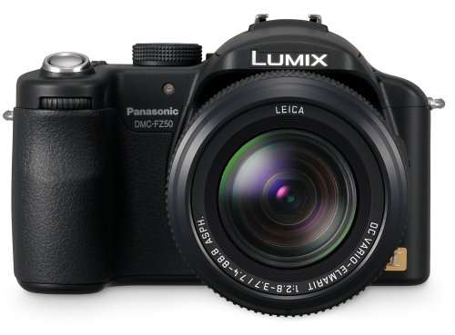 Panasonic DMC-FZ50 10.1MP Digital Camera with 12x Optical Image Stabilized Zoom (Black)