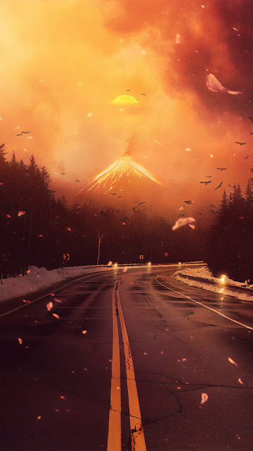 Volcano Road Artwork