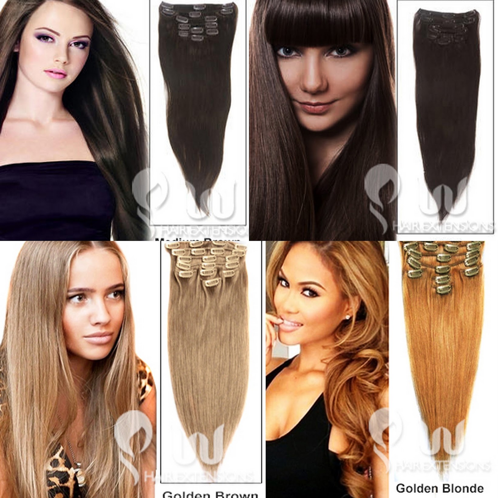 UU Hair extensions, Clip in hair extensions