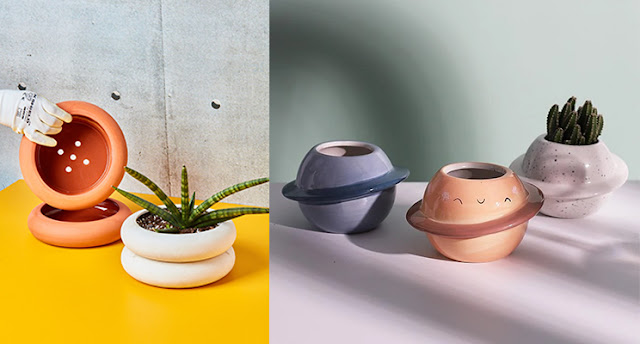 DIY- Ceramic Plant Pots