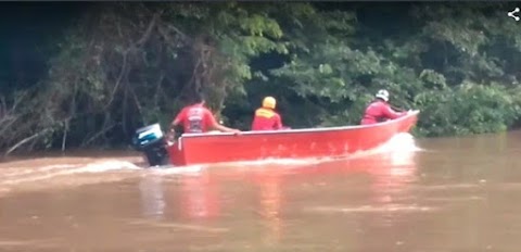 Mãe e filho estão desaparecidos em rio em Caxias após canoa virar