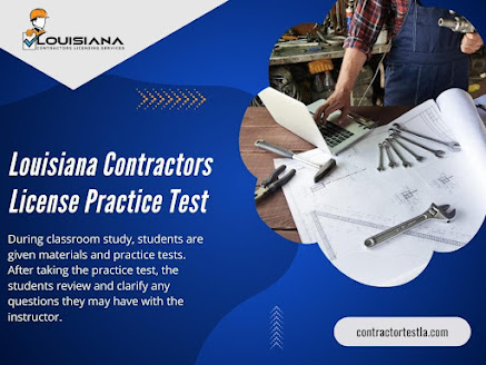 Louisiana Contractors License Practice Test