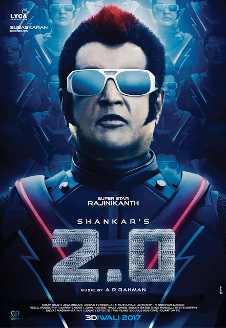 Rajinikanth First Look And Images In 2.0 Film, 2.0 Film First Look, Images & Wallpapers