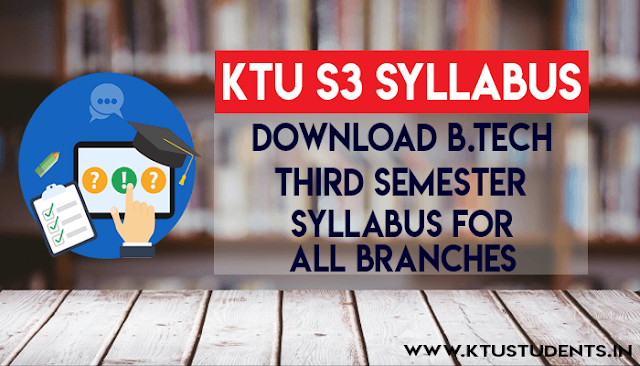 s3 syllabus ktu