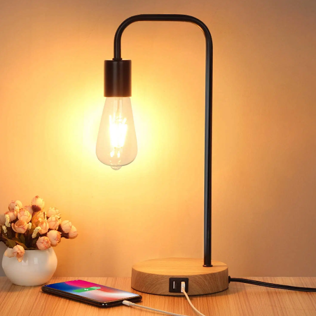 Desk Lamp with USB Port