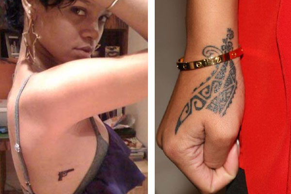 Rihanna Tattoos