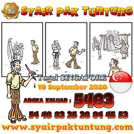 Prediksi Pak Tuntung SGP Minggu 27 September 2020