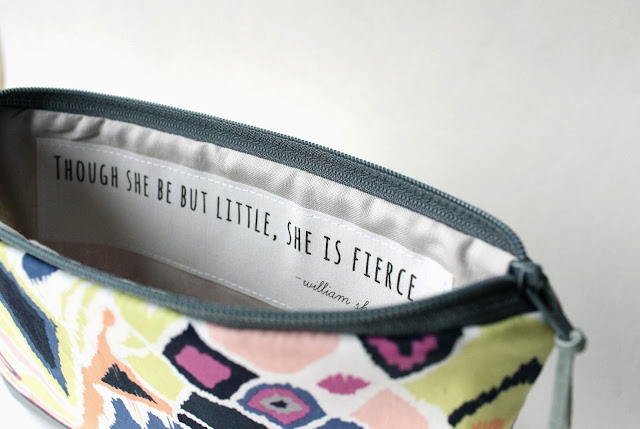 inspirational clutch bag 