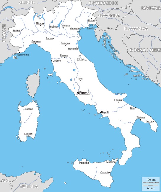 Impariamo Insieme Cartina Geografica Dei Laghi Italiani