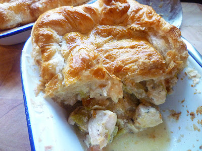 Chicken and Leek Pie