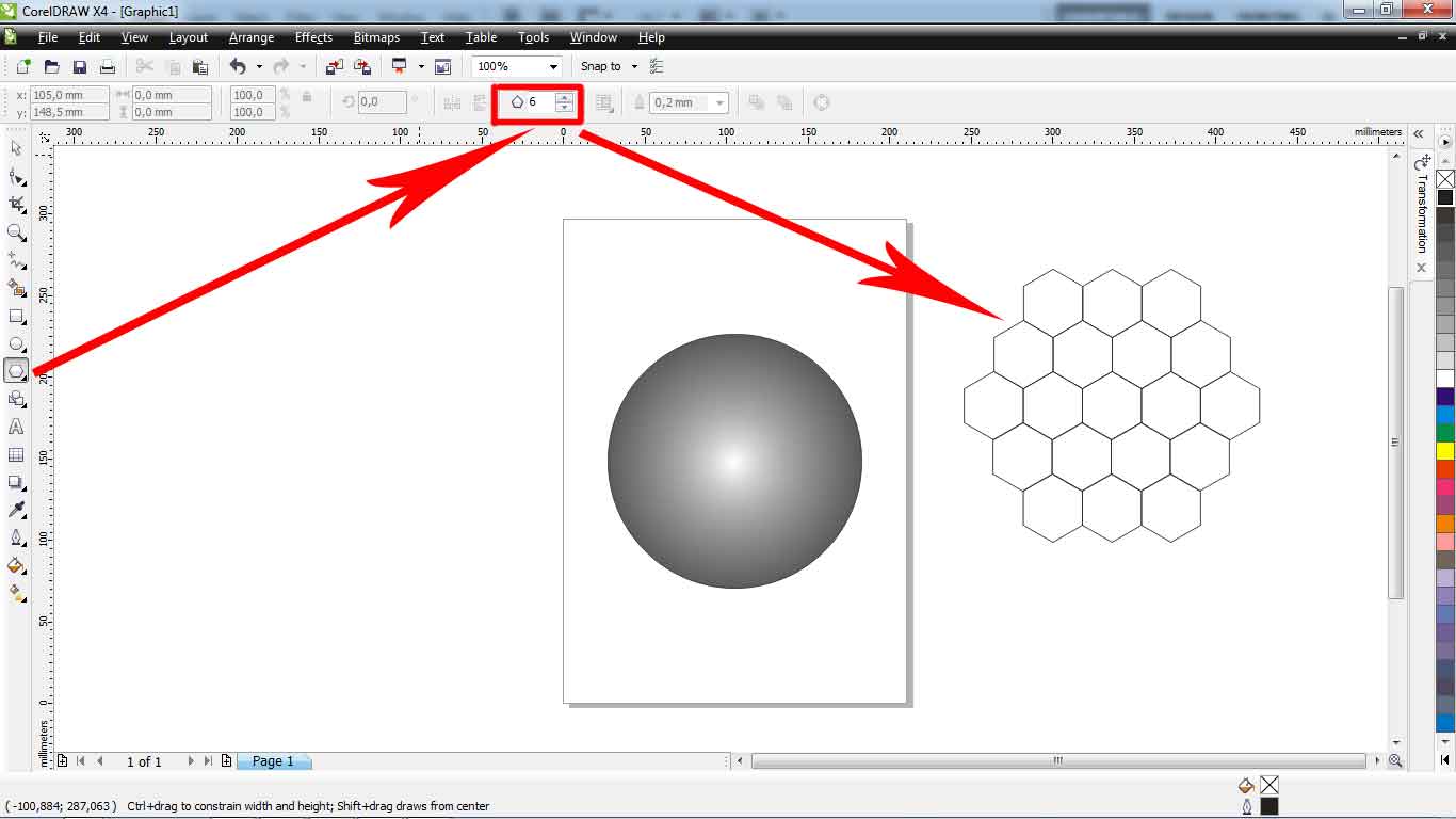 Cara Mudah Membuat Bola Sepakbola Dengan CorelDraw Belajar Grafis