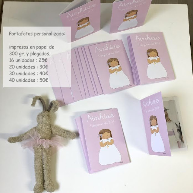 Detalles personalizados para Primera Comunión