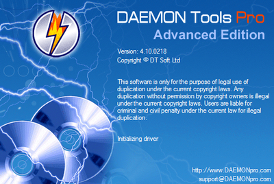 Daemon Tools Pro 4.10  Advanced Edition