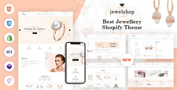 Jewelry Shop Website Theme