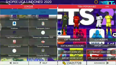 FTS 2021 Mod Liga Indonesia 1,2 & Full Europa by Si Ocoy