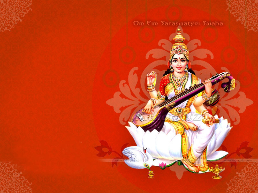 Maa Saraswati HD Wallpapers - Hindu God HD Wallpapers