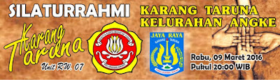 Silatuhrahmi Karang Taruna se-Kelurahan Angke Unit RW 07