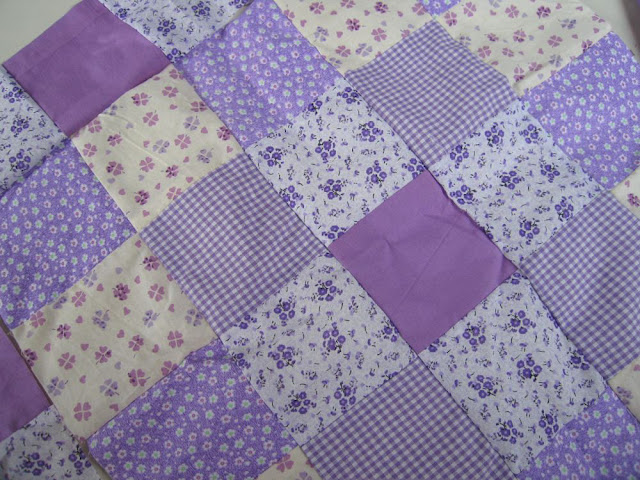 liliowy patchwork