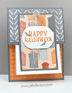 VIDEO: Stampin' Up! Bag of Bones Double Card Fun Fold + 10 Bonus Halloween Project Ideas | www.juliedavison.com #stampinup #halloween