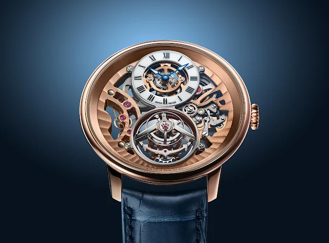 Arnold & Son Ultrathin Tourbillon Skeleton in Red Gold