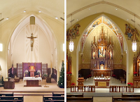 Before and After: St. Mary's in Fennimore, Wisconsin