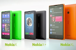 Spesifikasi dan Harga Nokia X, X Plus, dan XL, Ponsel Nokia Android Terbaru