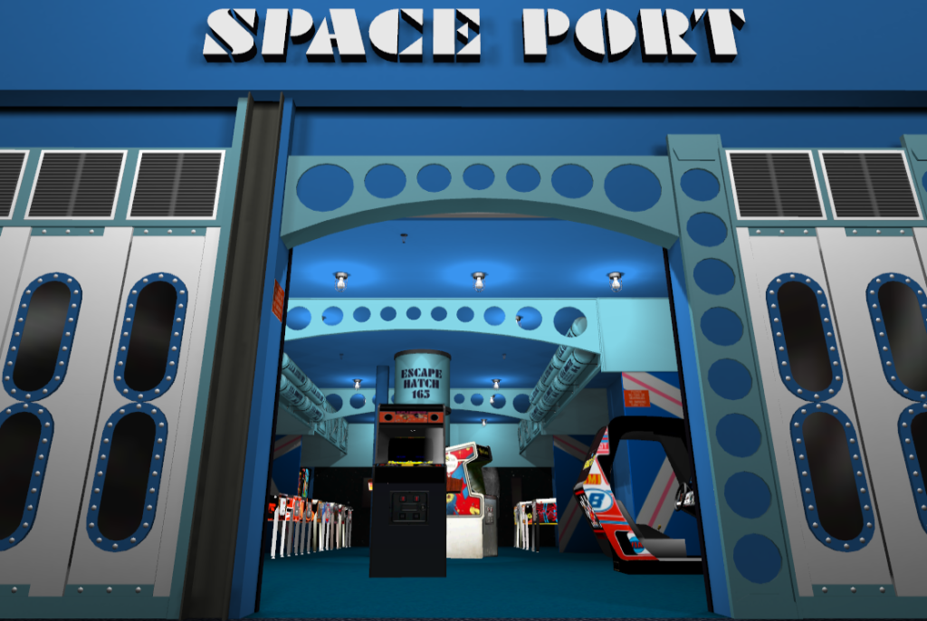 EmuCR: New arcade at 3DArcade - Spaceport