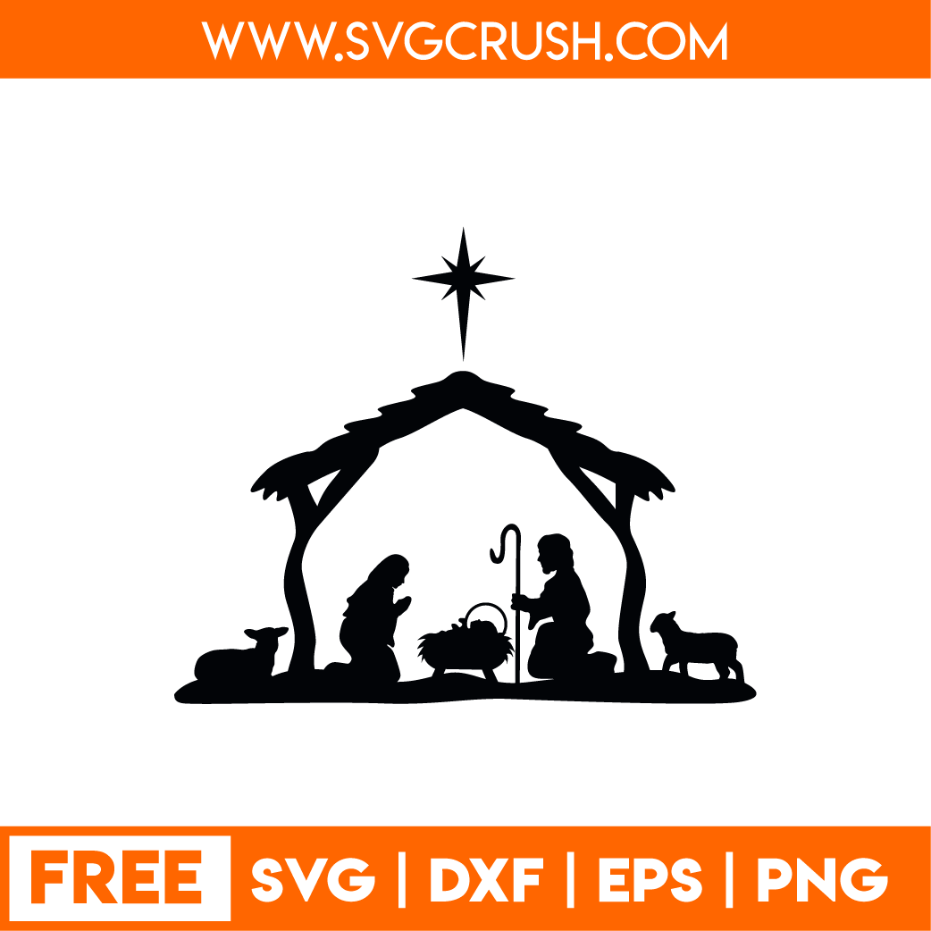 Download Where To Find Free Nativity Svgs