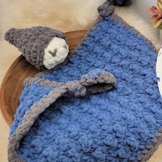 Manta de Apego para Bebés a Crochet