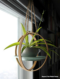 Boho Plant Hanger DIY from Thrift Store Finds
