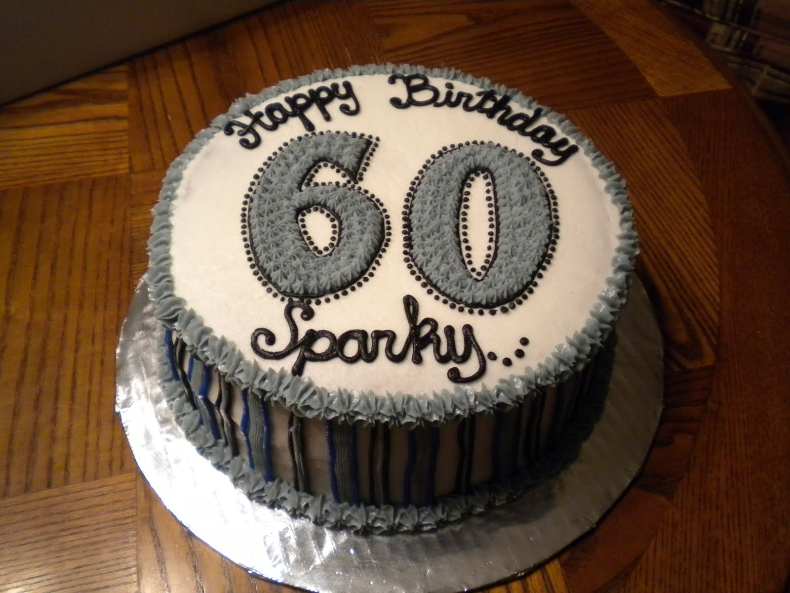 60th Birthday Cake