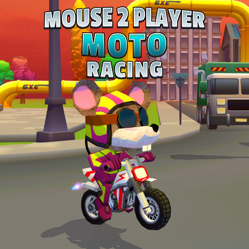 Play Mouse 2 Player Moto Racing game on 2playergamesonline