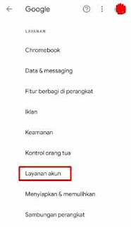 Cara Backup Kontak