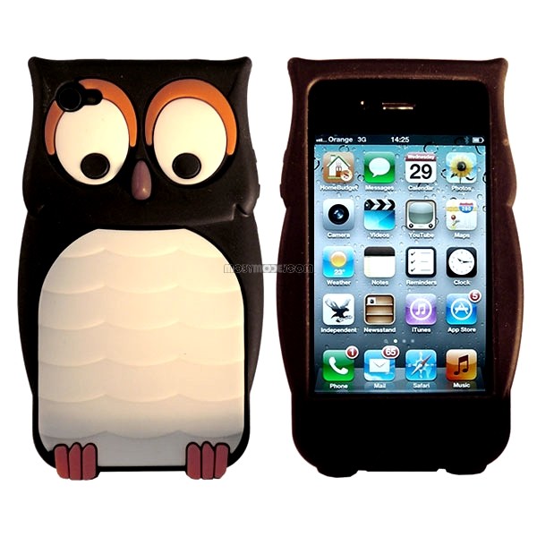 3d Owl Iphone 4 Case