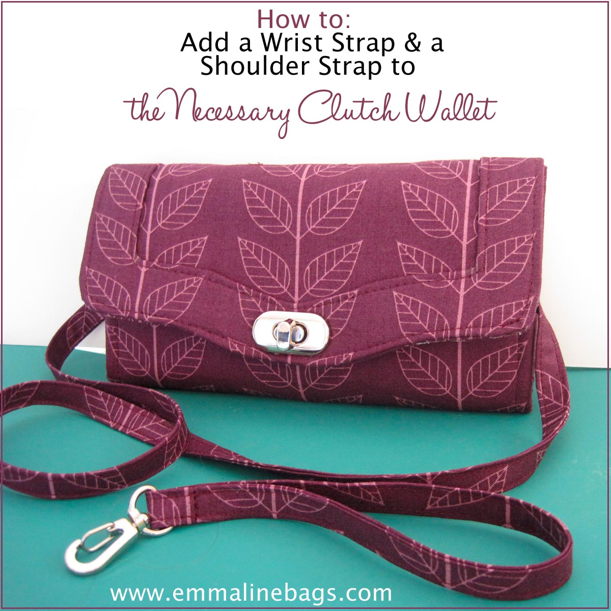 How to Add a Wrist Strap or a Removable Shoulder Strap to your ...