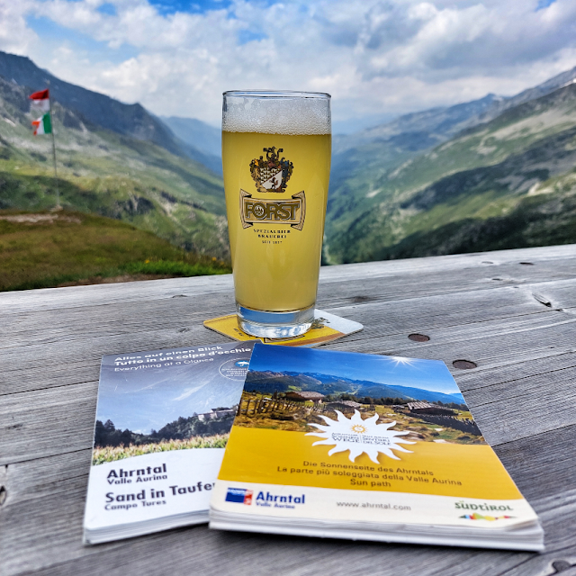 birra in rifugio valle aurina